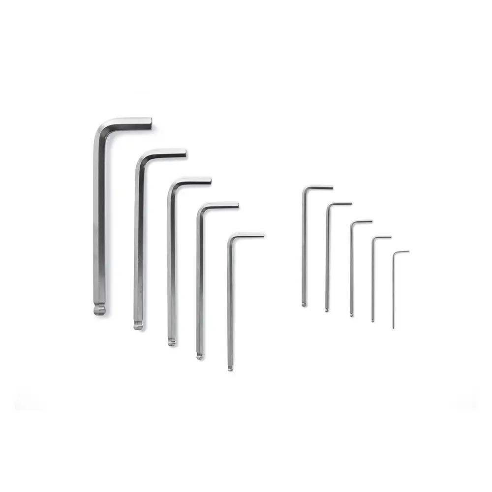 Juego de llaves Allen Hexagonales Milimetrica cardanica 10 pzs BRE-7774  Bremen