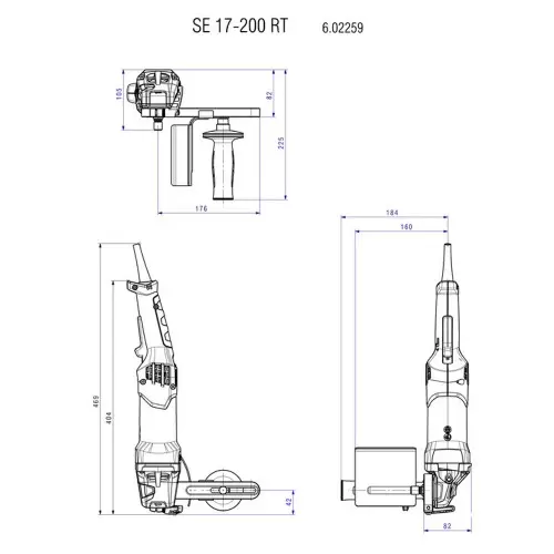 Satinadora (inox) SE 17-200...