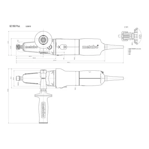Amoladora Esmeril Recta...