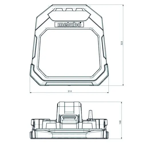 Reflector de obra a Bateria...